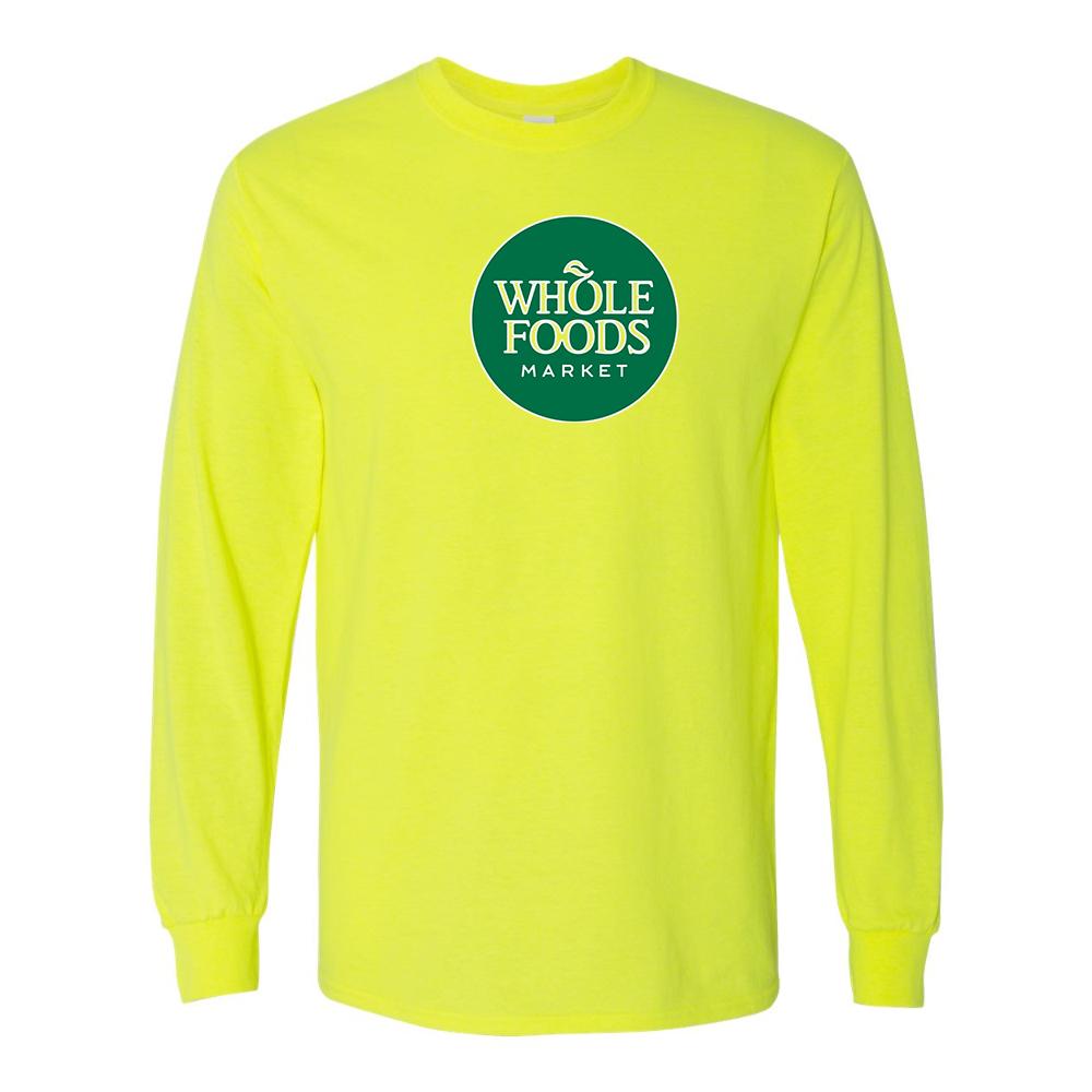 Men's Whole Foods Market Gildan Heavy Cotton Long Sleeve T-Shirt